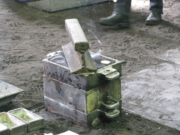 Gefüllte Form