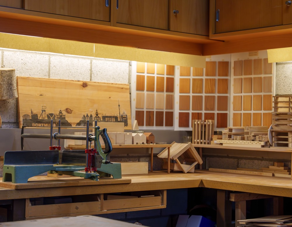 Klassenraum Holztechnik