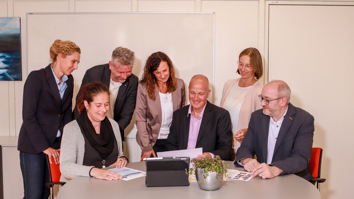 Gruppenfoto einiger Lehrerinnen und Lehrer