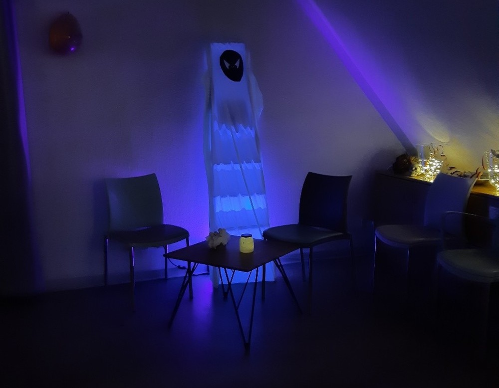 Halloween Deko im Internat