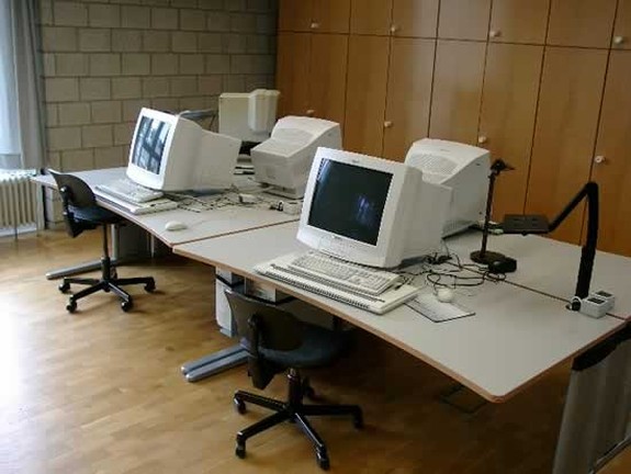 Ein Computerraum